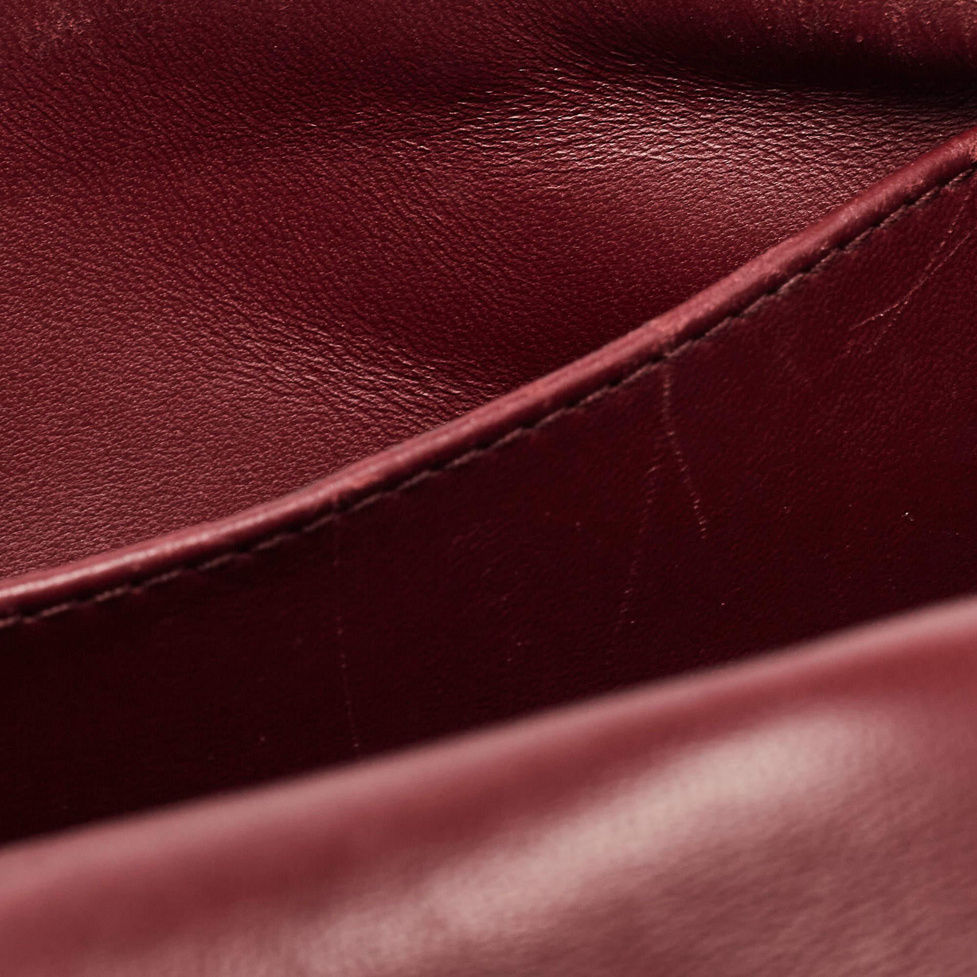 Louis Vuitton Bordeaux Malletage Leather GO-14 PM Bag 15