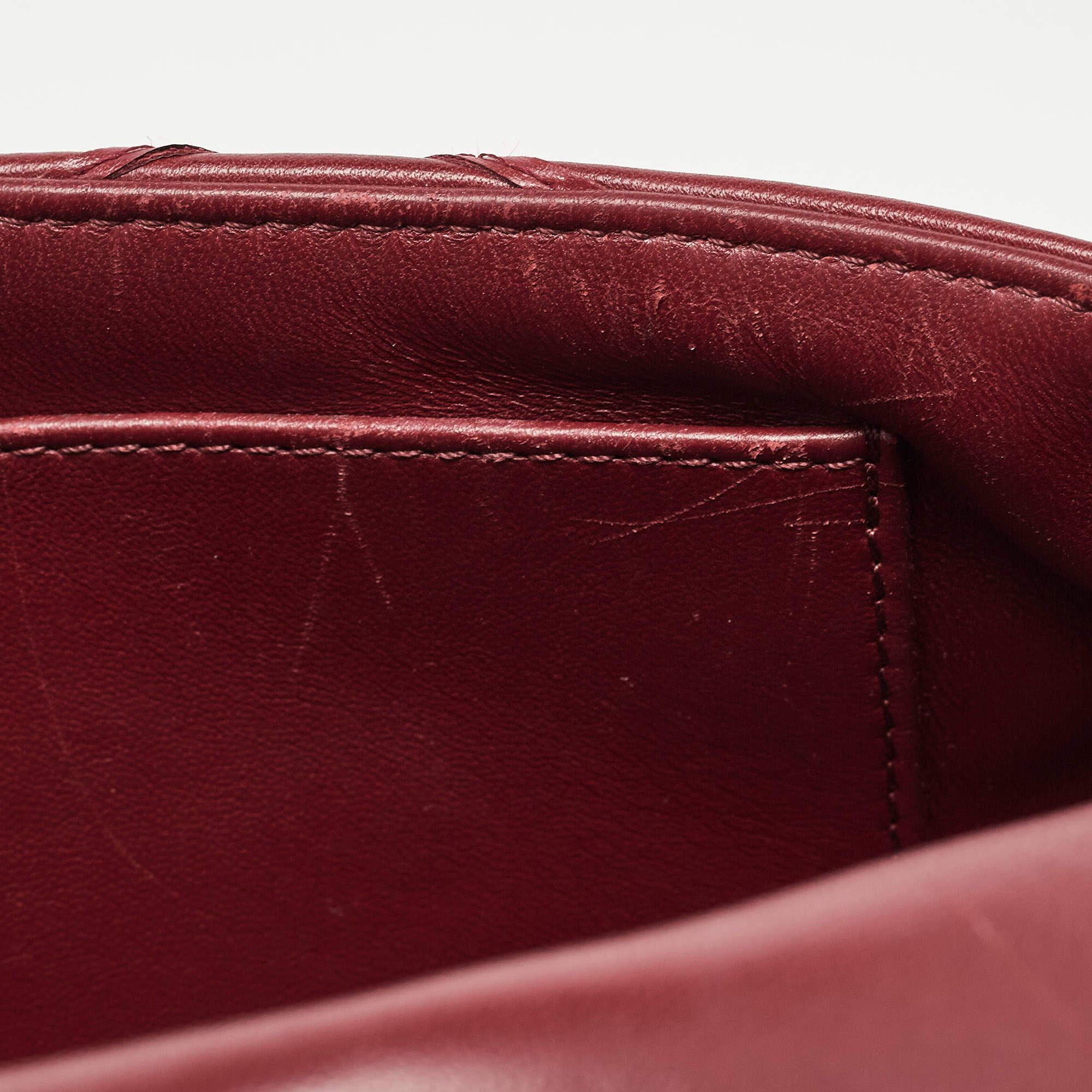 Louis Vuitton Bordeaux Malletage Leather GO-14 PM Bag 2