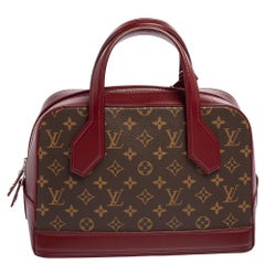 Louis Vuitton Bordeaux Monogram Canvas Dora PM Bag