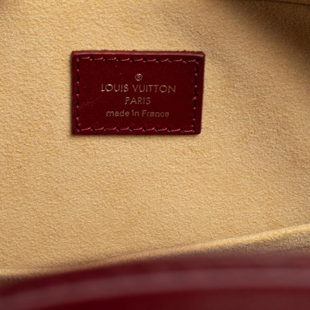 Louis Vuitton Bordeaux Monogram Canvas Dora PM Bag 2