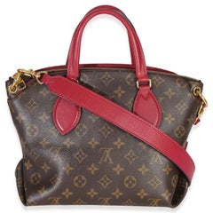 Louis Vuitton Bordeaux Monogram Canvas Flower Zipped Tote PM