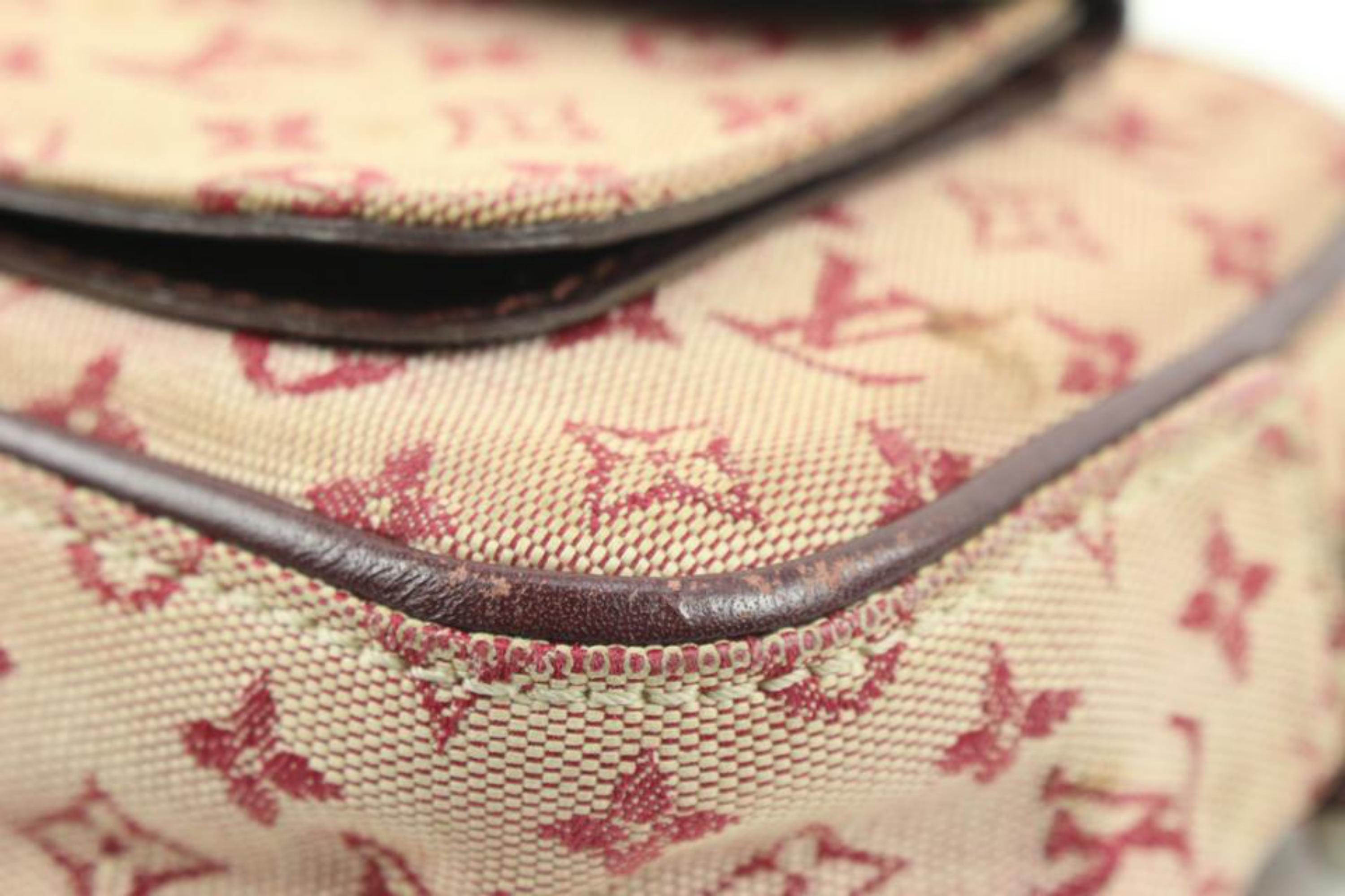Louis Vuitton Bordeaux Monogram Mini Lin Juliette MM Crossbody Bag 2lv126s 6