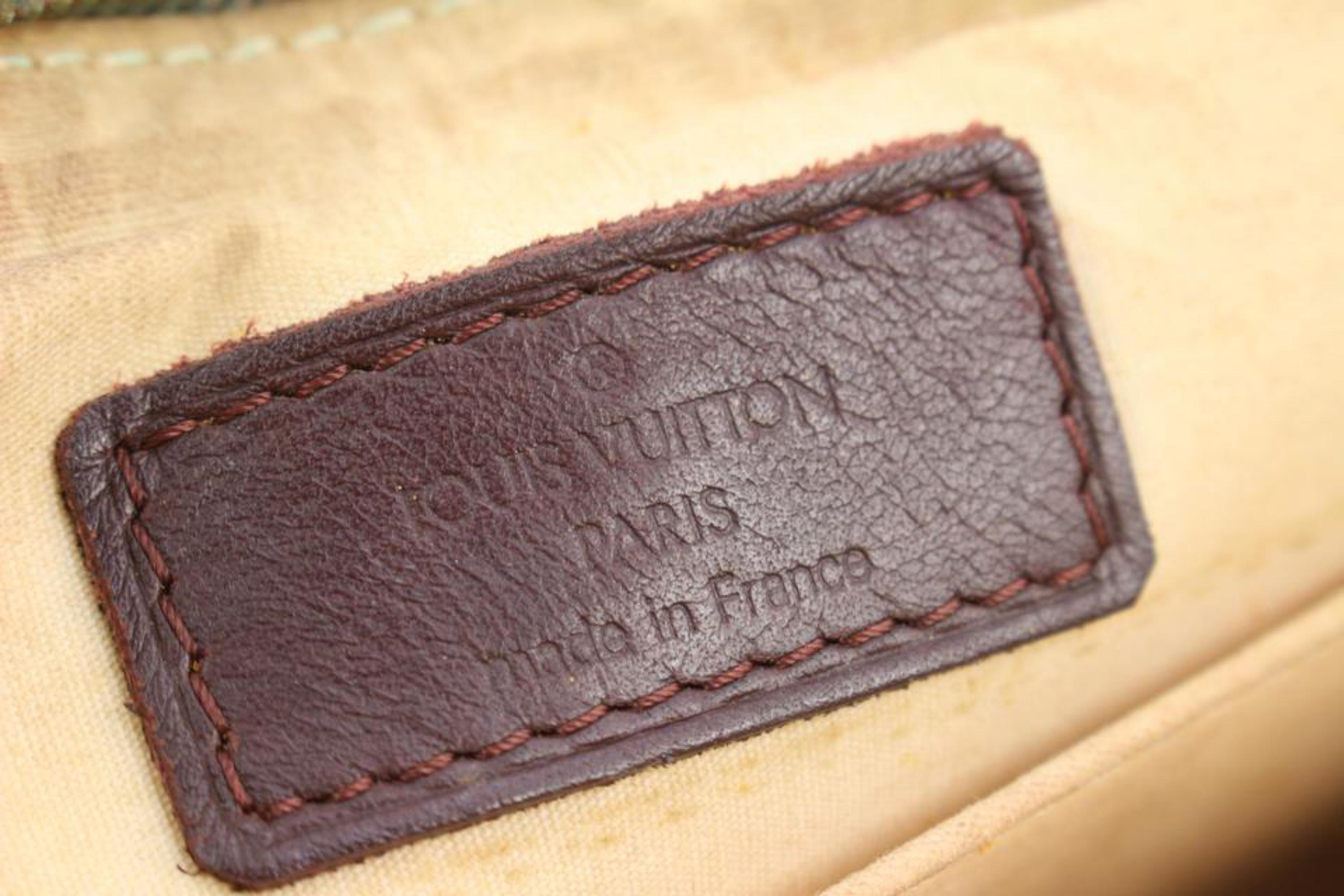 Brown Louis Vuitton Bordeaux Monogram Mini Lin Juliette MM Crossbody Bag 2lv126s