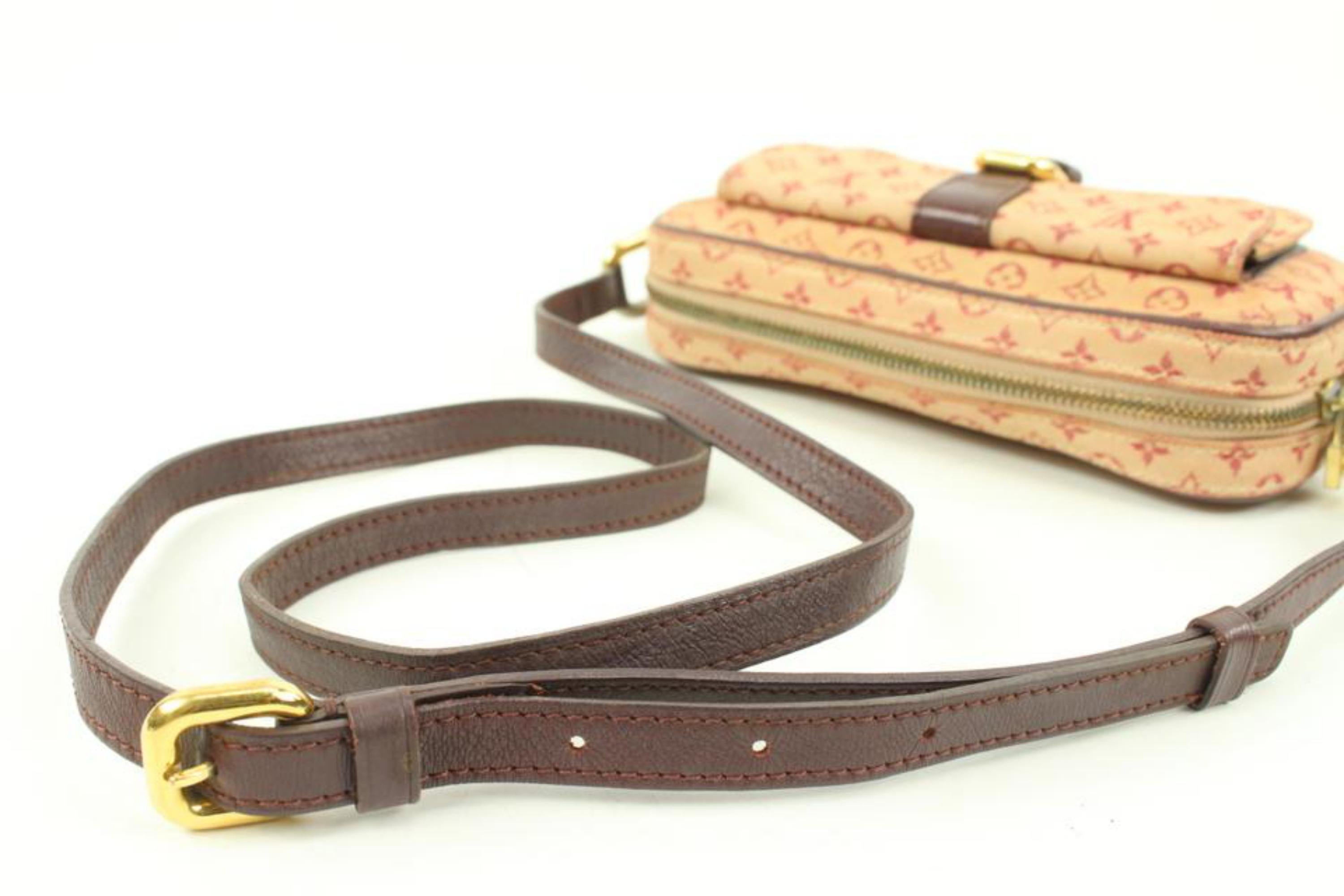 Louis Vuitton Bordeaux Monogram Mini Lin Juliette MM Crossbody Bag 2lv126s 1