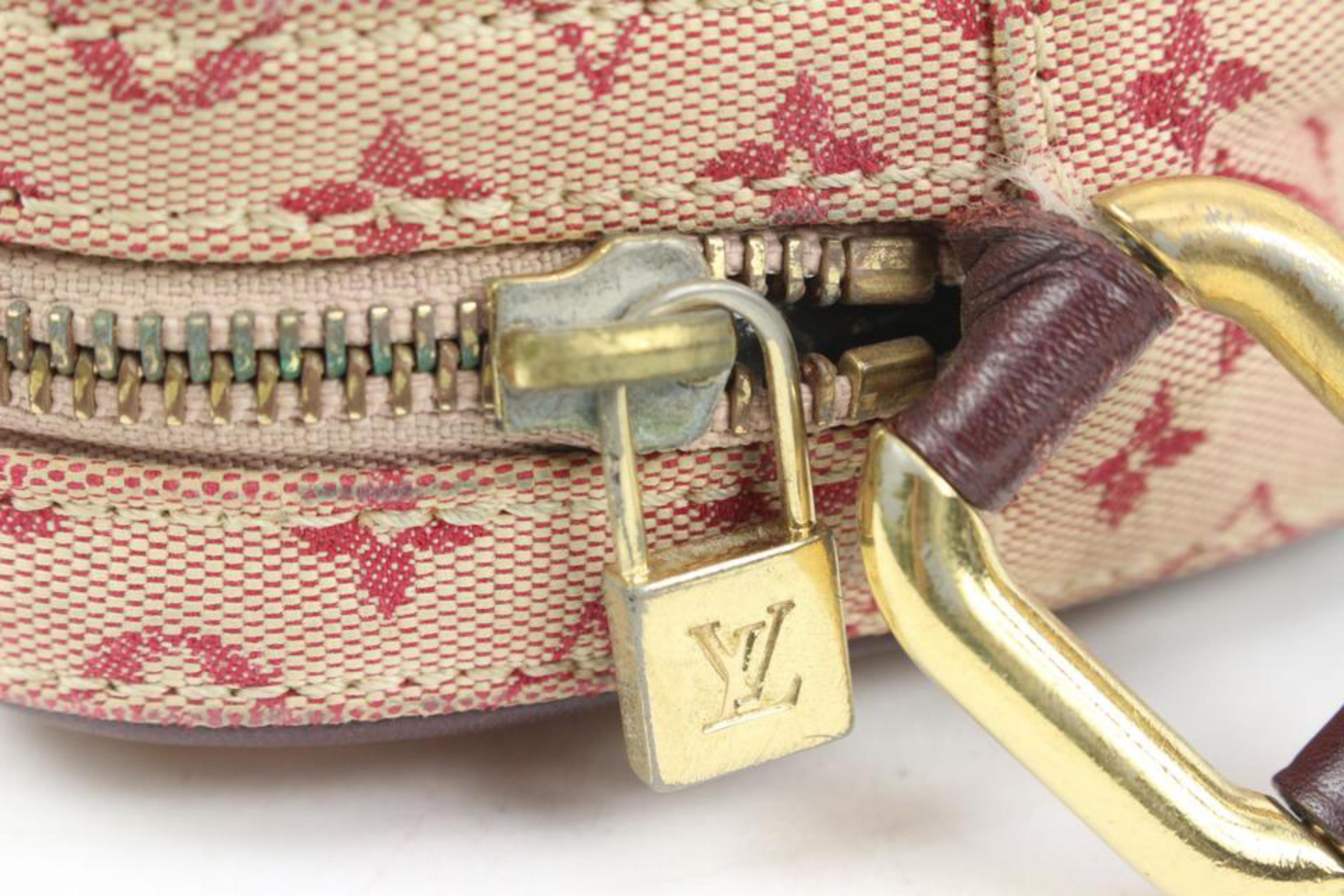 Louis Vuitton Bordeaux Monogram Mini Lin Juliette MM Crossbody Bag 2lv126s 2