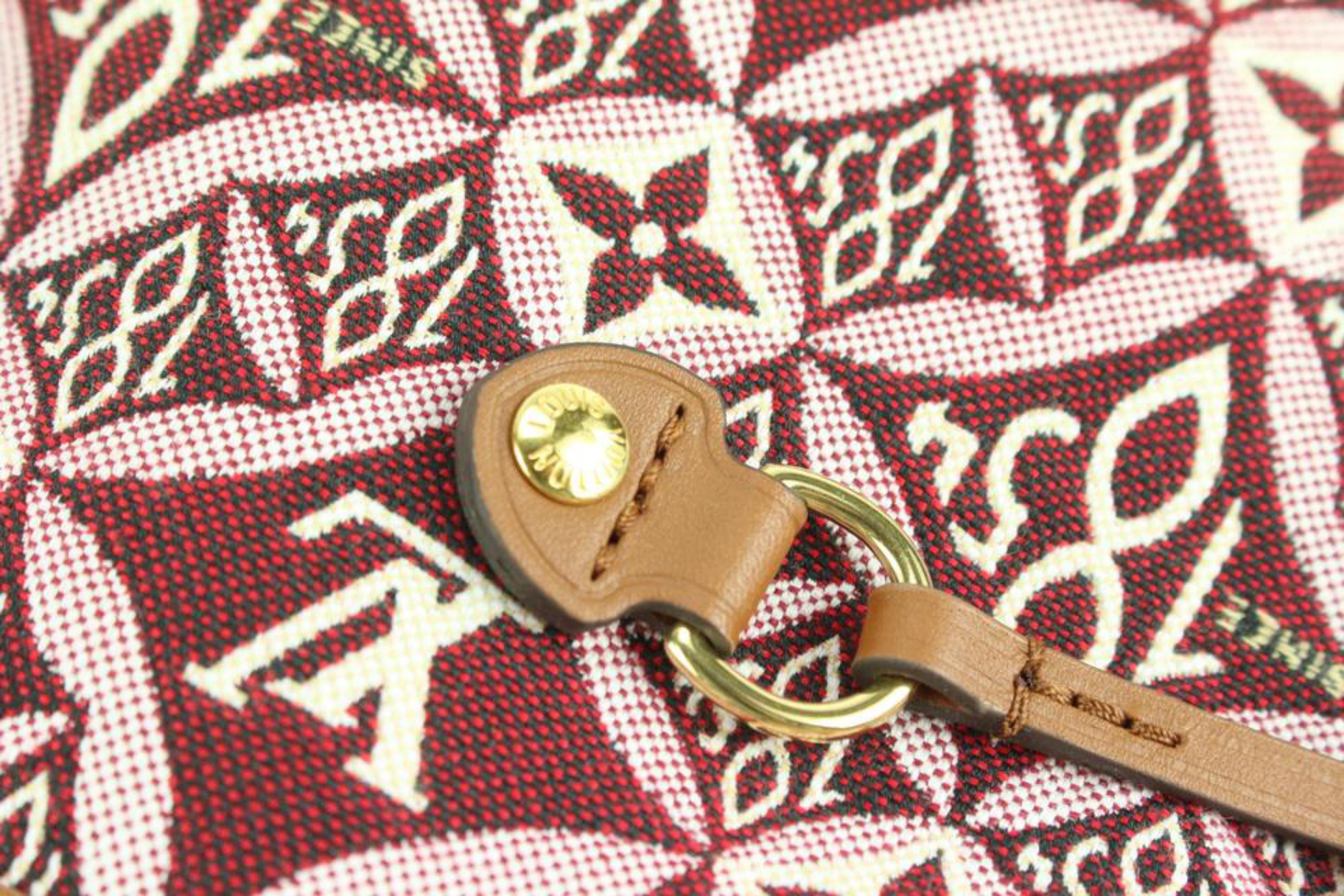 Beige Louis Vuitton Bordeaux  Monogram Since 1854 Neverfull Fourre-tout MM avec 24lz53s en vente