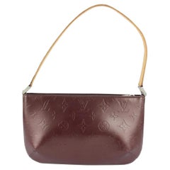 Louis Vuitton Bordeaux Monogramme Vernis Mat Fowler Pochette Accessoires Pochette