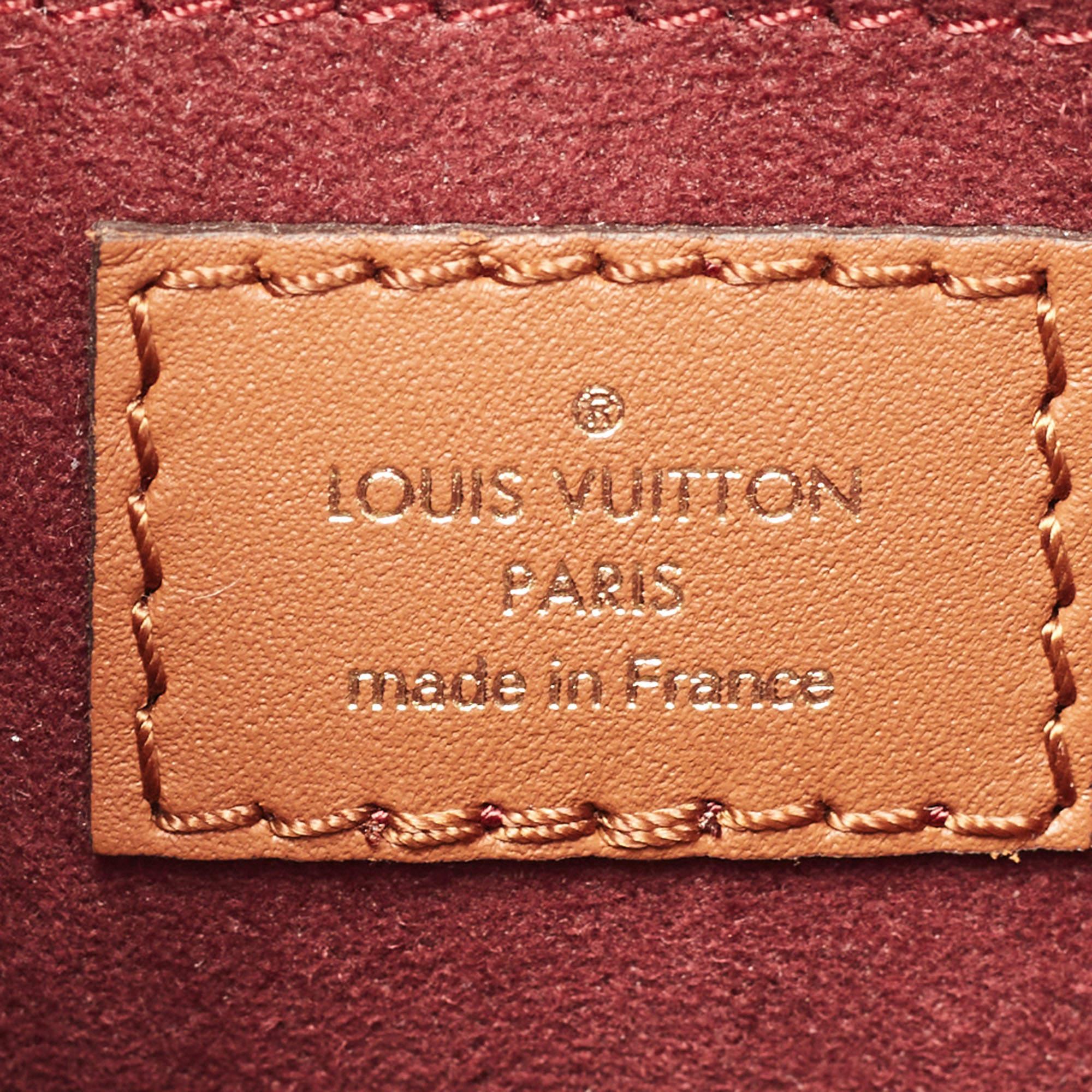Louis Vuitton Bordeaux Since 1854 Jacquard Petit Sac Plat Bag 5