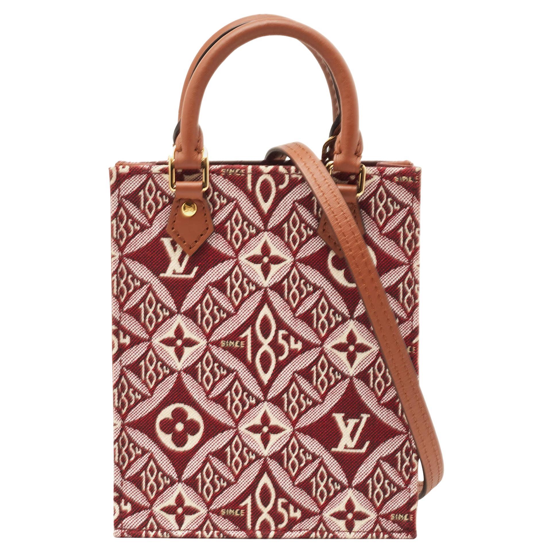 Louis Vuitton Grand Sac Bag Monogram Jacquard at 1stDibs