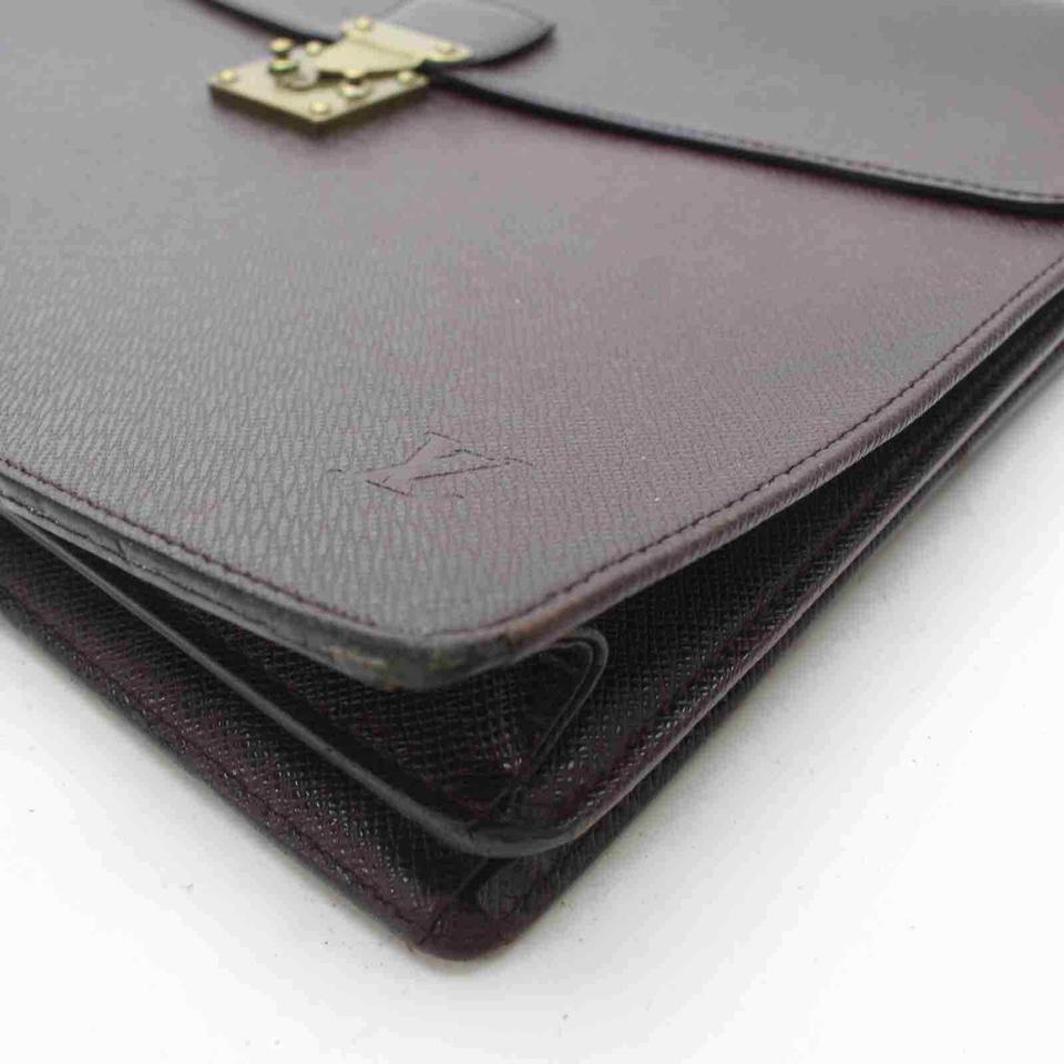 Louis Vuitton Bordeaux Taiga Leather Moskova Briefcase Attache 861514 2