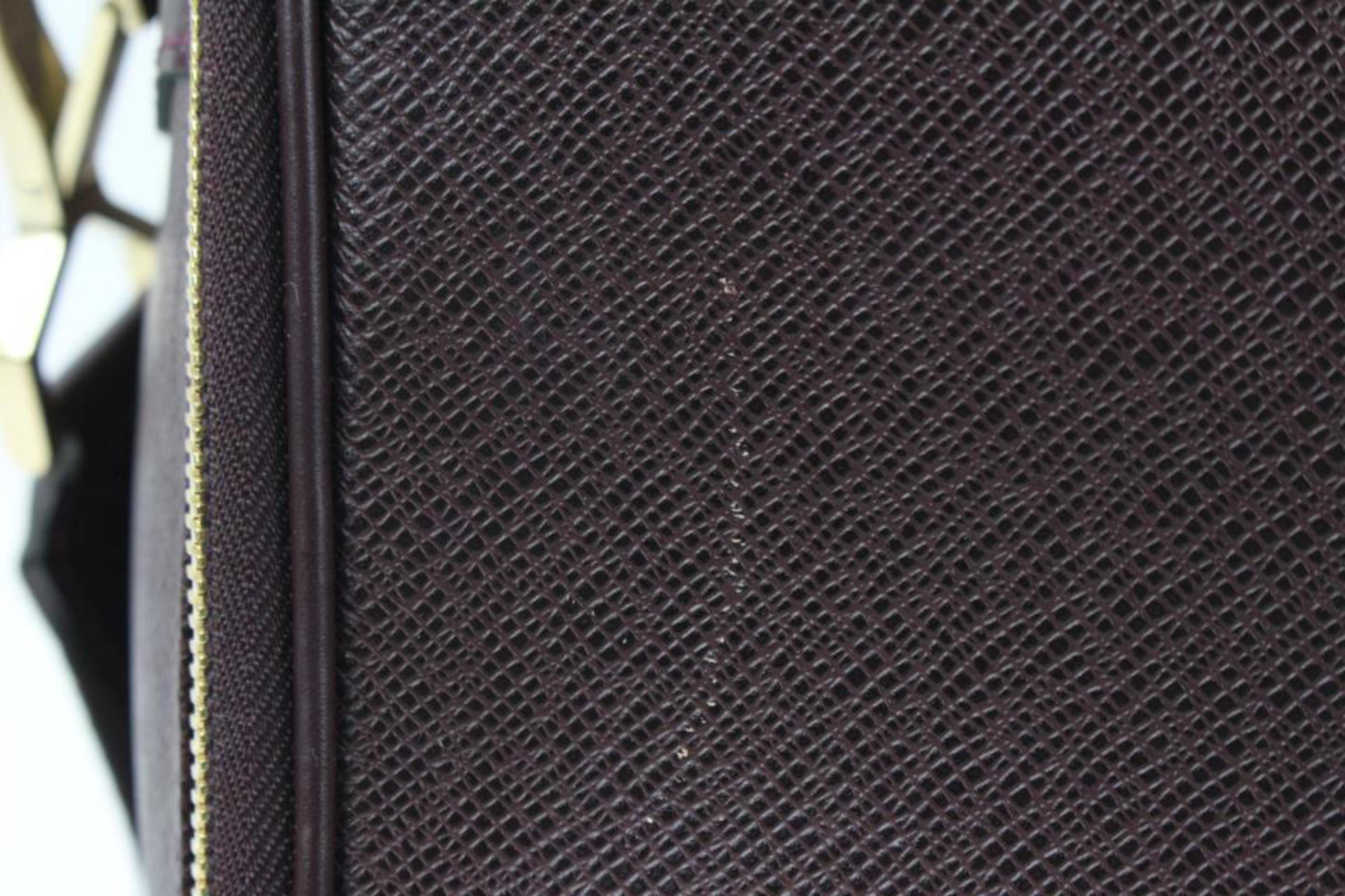 Louis Vuitton Bordeaux Taiga Leather Porte Ordinateur 2way Briefcase Messenge6lv For Sale 7