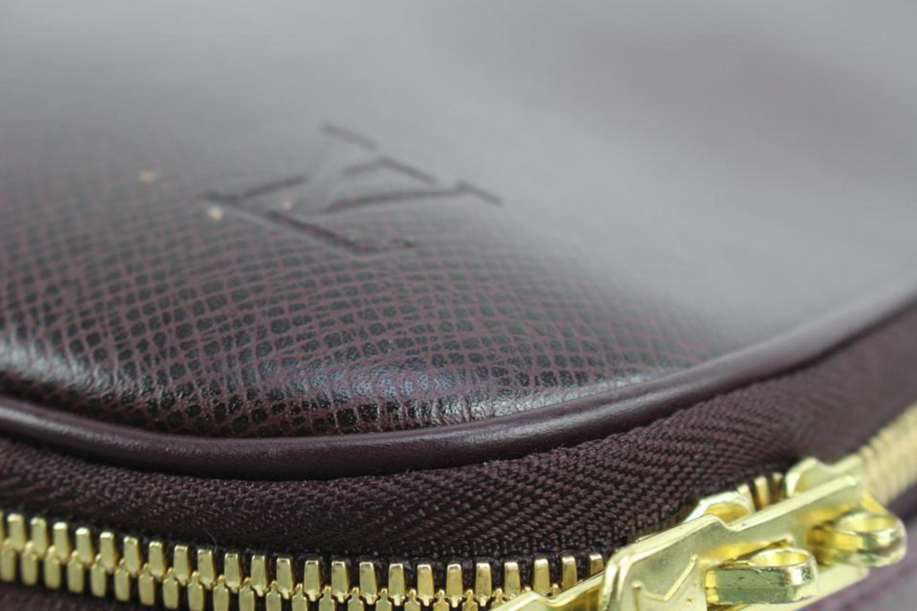 Louis Vuitton Bordeaux Taiga Leather Porte Ordinateur 2way Briefcase Messenge6lv For Sale 3