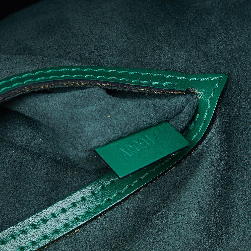 Louis Vuitton Borneo Green Epi Leather Alma PM Bag 2