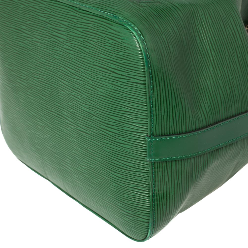 Louis Vuitton Borneo Green Epi Leather Petit Noe Bag 6