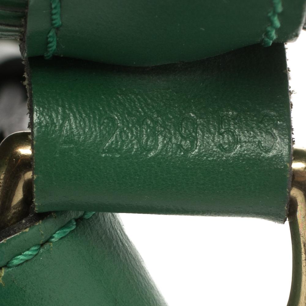 Louis Vuitton Borneo Green Epi Leather Petit Noe Bag 2