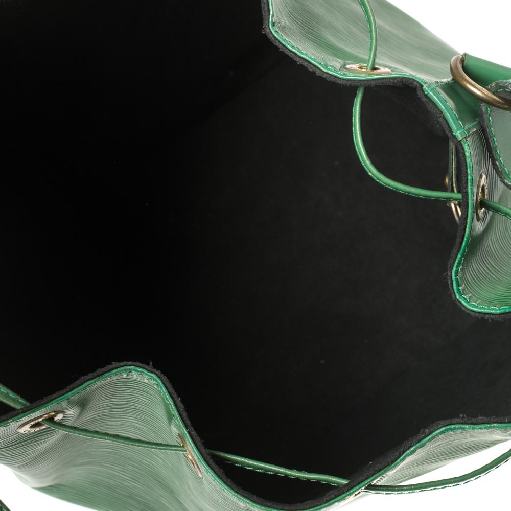 Louis Vuitton Borneo Green Epi Leather Petit Noe Bag 3