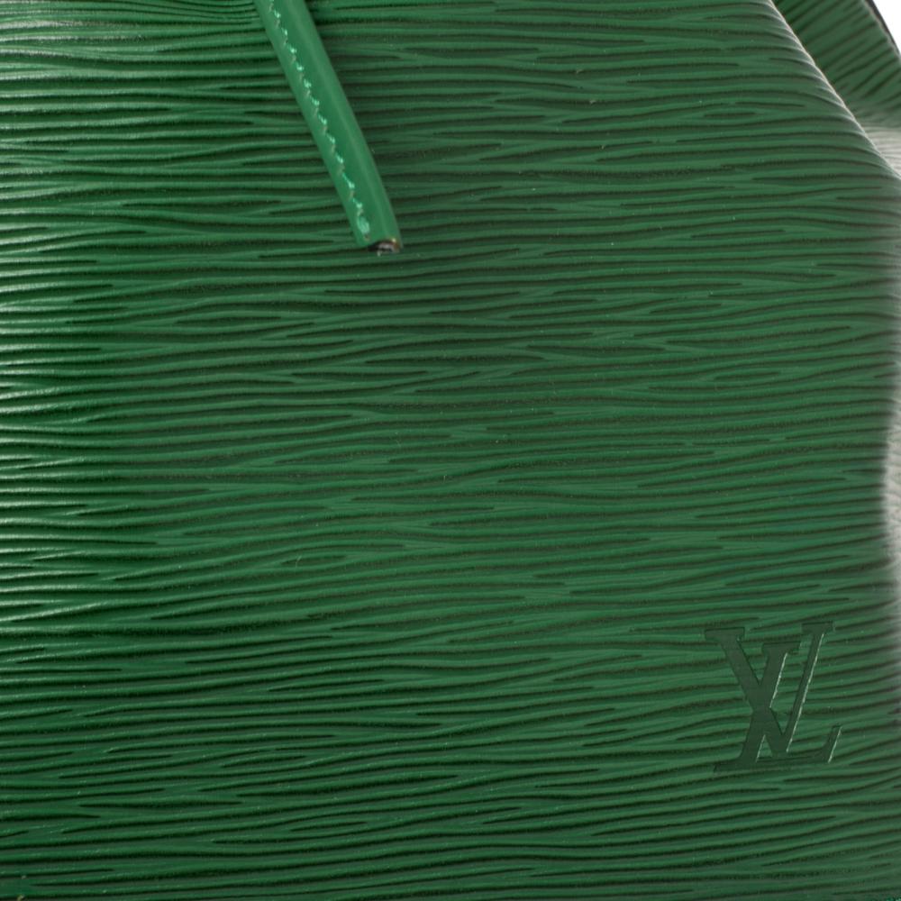 Louis Vuitton Borneo Green Epi Leather Petit Noe Bag 4