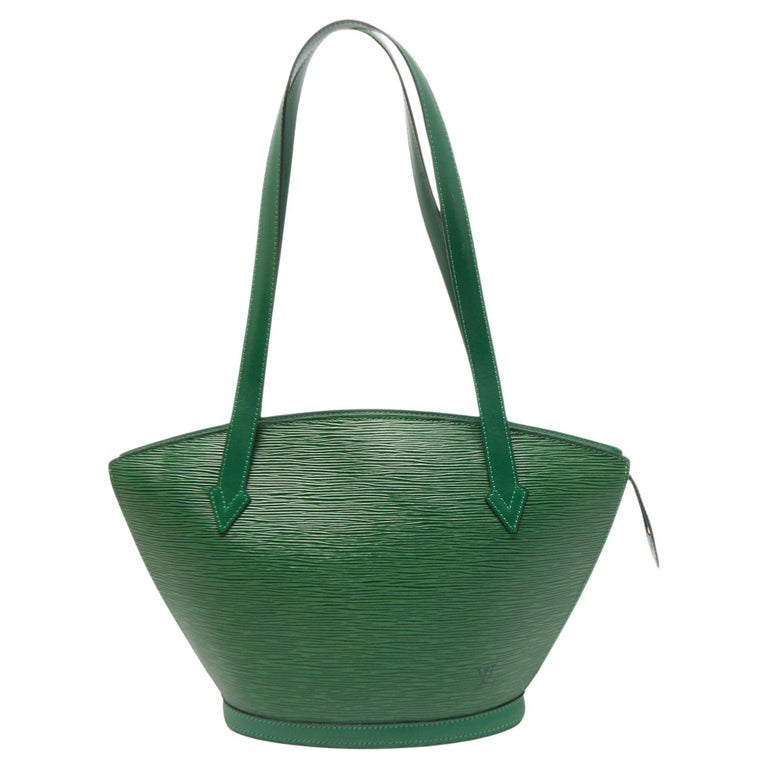 Brown Louis Vuitton Monogram Totally MM Tote Bag, Louis Vuitton Epi  Leather Randonnee GM Shoulder Bag Borneo Green