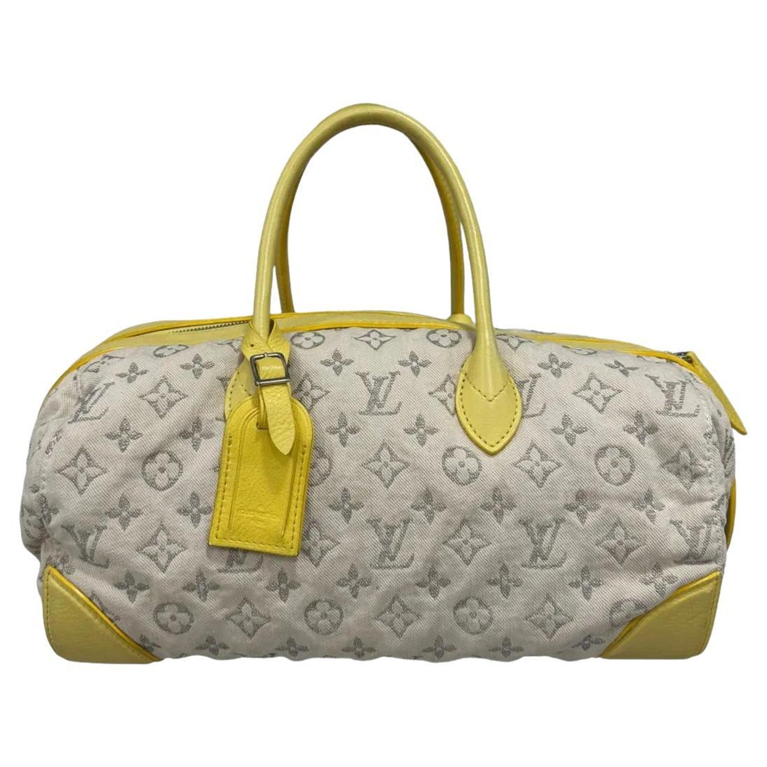 Louis Vuitton Unisex LV Paint Can Yellow Coated Canvas Cowhide Leather -  LULUX
