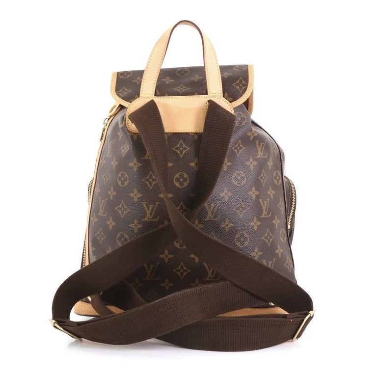 Bosphore cloth backpack Louis Vuitton Brown in Cloth - 35857157
