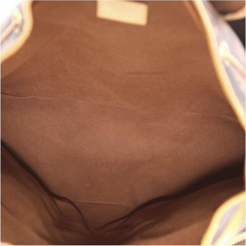 Brown Louis Vuitton Bosphore Backpack Monogram Canvas