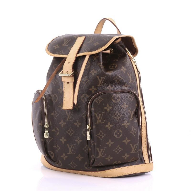 Louis Vuitton Bosphore Backpack Monogram Canvas In Good Condition In NY, NY