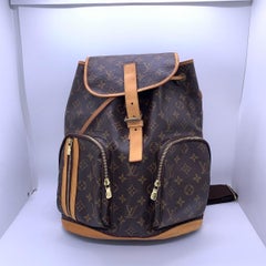 Louis Vuitton Bosphore Backpack Monogram Canvas Rucksack Brown