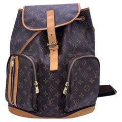 Louis Vuitton Bosphore Backpack Monogram Canvas Rucksack Brown