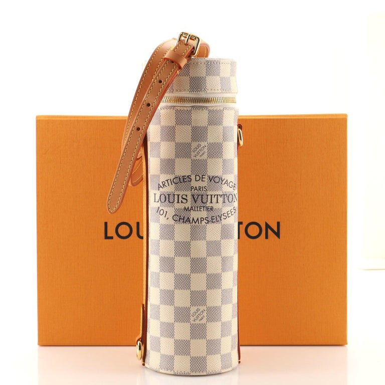Louis Vuitton Bottle Holder Damier at 1stDibs