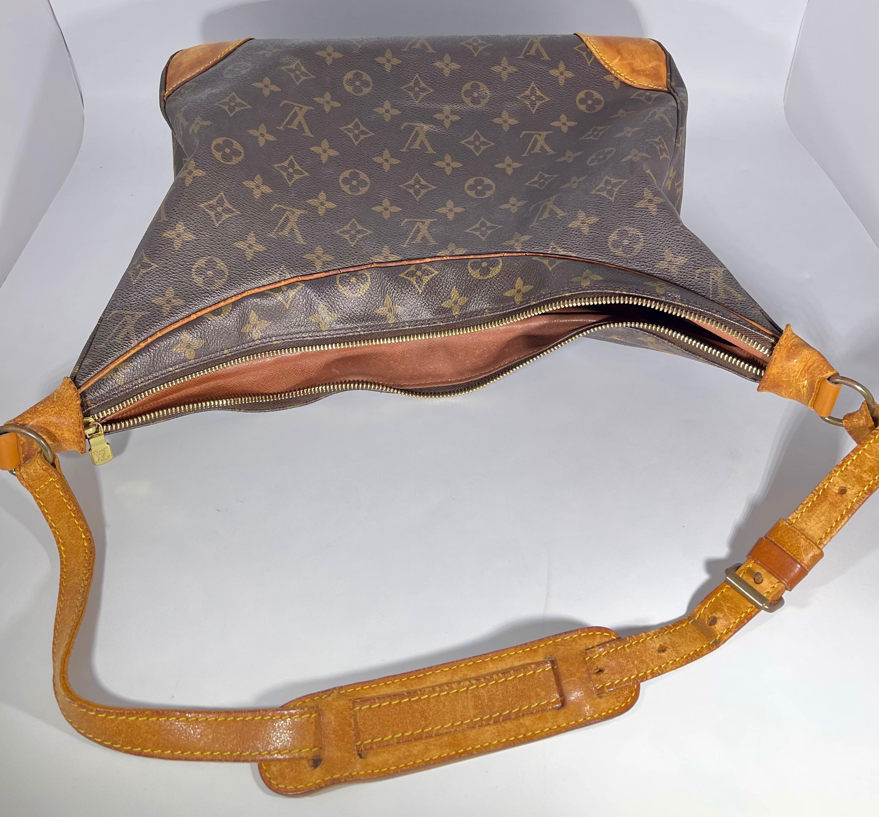 LOUIS VUITTON Boulogne 35 Brown Monogram Shoulder Bag 1218186 2