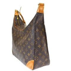 LOUIS VUITTON Boulogne 35 Brown Monogram Shoulder Bag 1218186