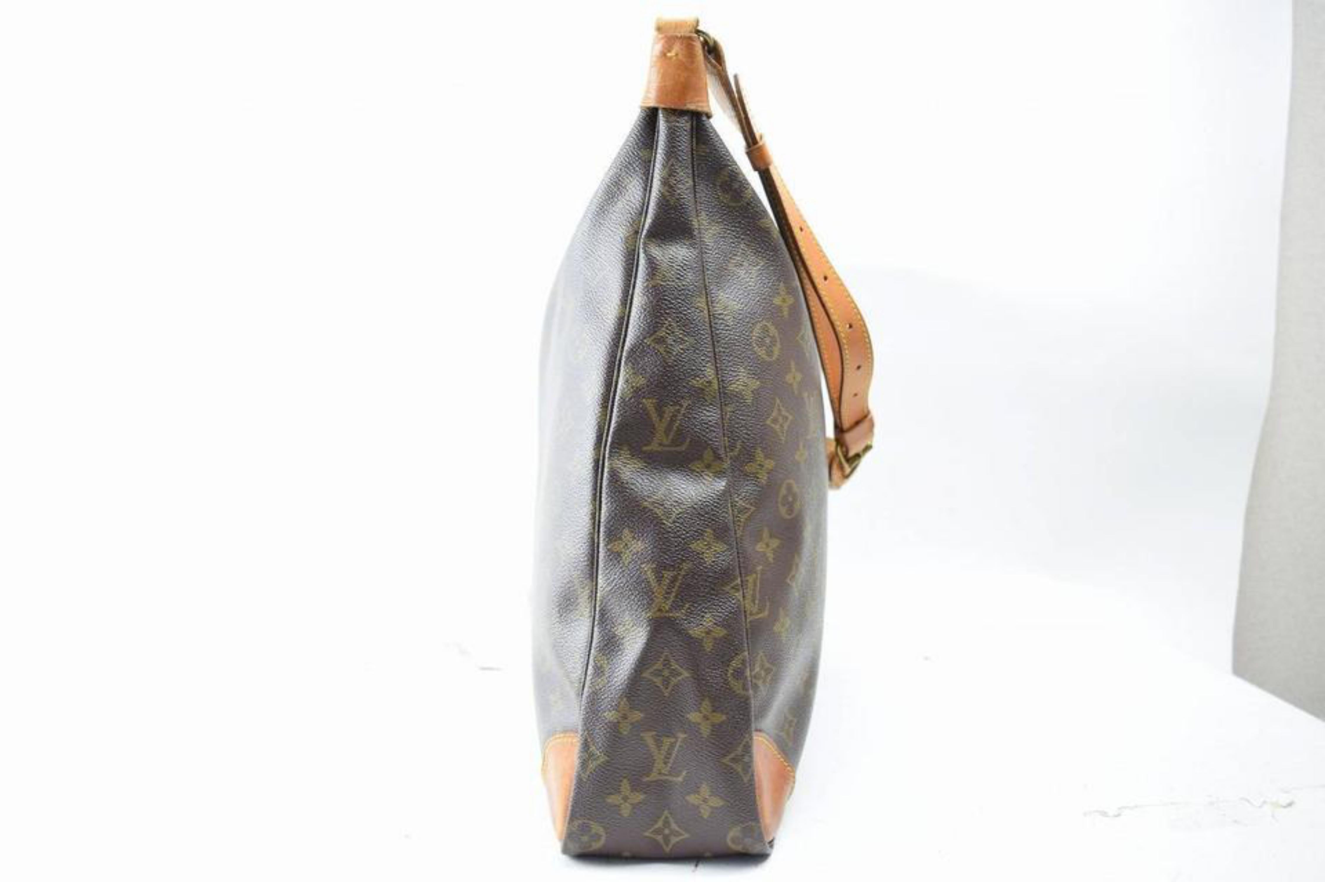 Louis Vuitton Boulogne Ballad Monogram R865843 Brown Coated Canvas Shoulder Bag For Sale 7