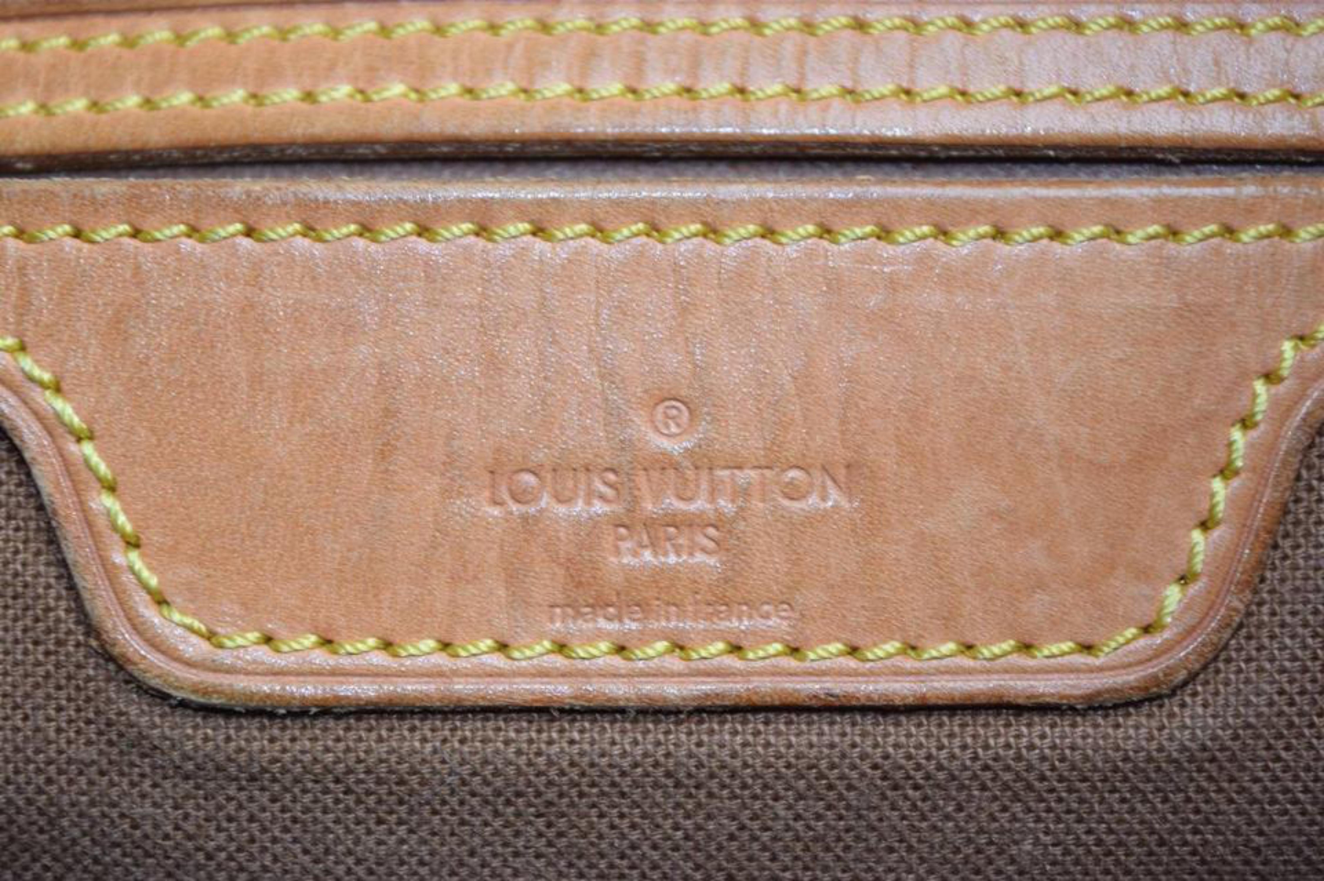 Louis Vuitton Boulogne Ballad Monogram R865843 Brown Coated Canvas Shoulder Bag For Sale 2