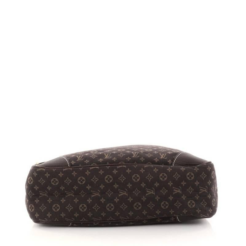 Black Louis Vuitton Mini Lin Boulogne Handbag 