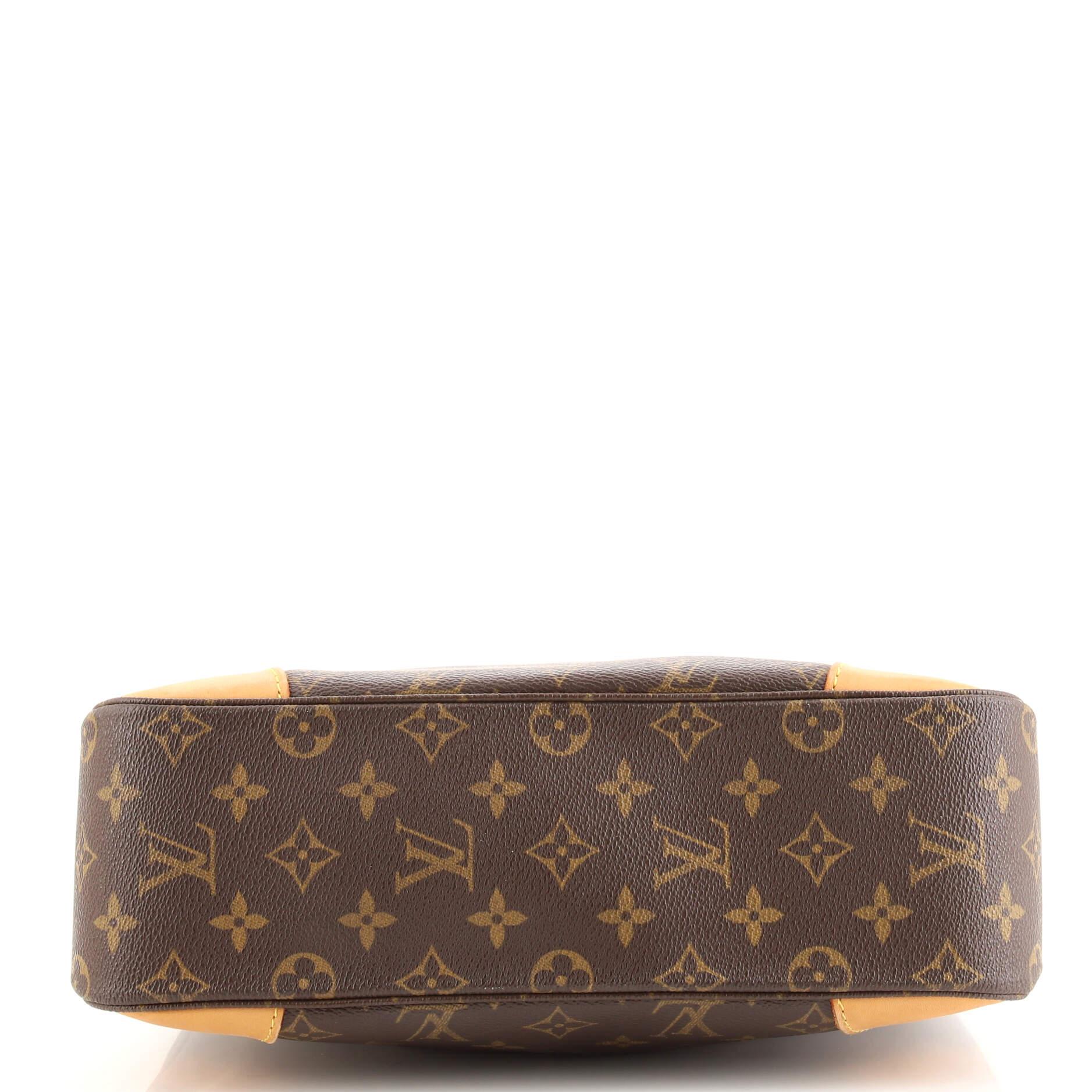 Louis Vuitton Boulogne Handbag Monogram Canvas 30 In Good Condition In NY, NY