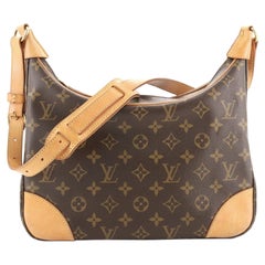 Louis Vuitton Boulogne Handbag Monogram Canvas 30