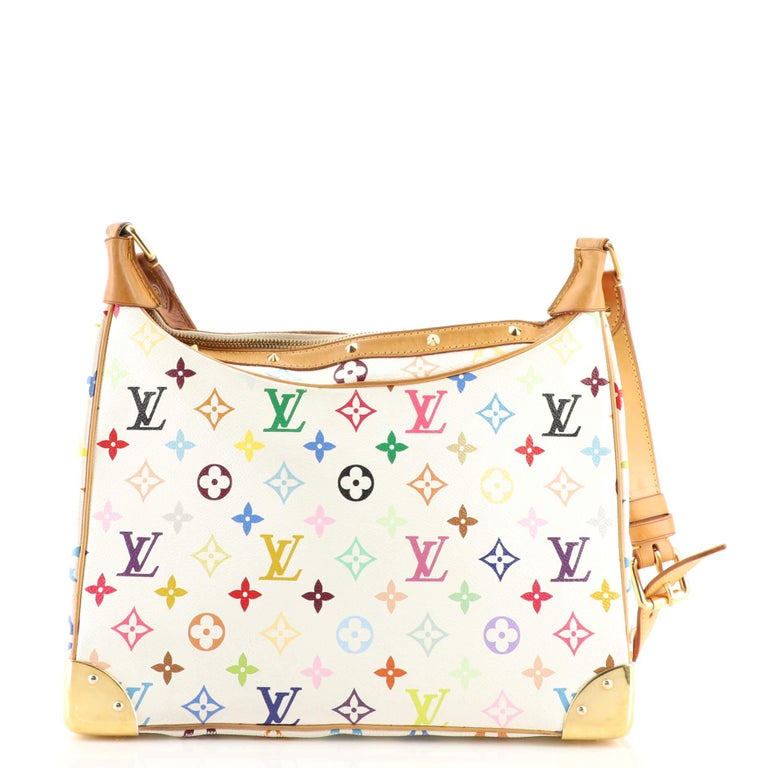 Louis Vuitton - Authenticated Boulogne Handbag - Leather Multicolour Abstract for Women, Good Condition