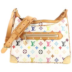Louis Vuitton Boulogne Handbag Monogram Multicolor