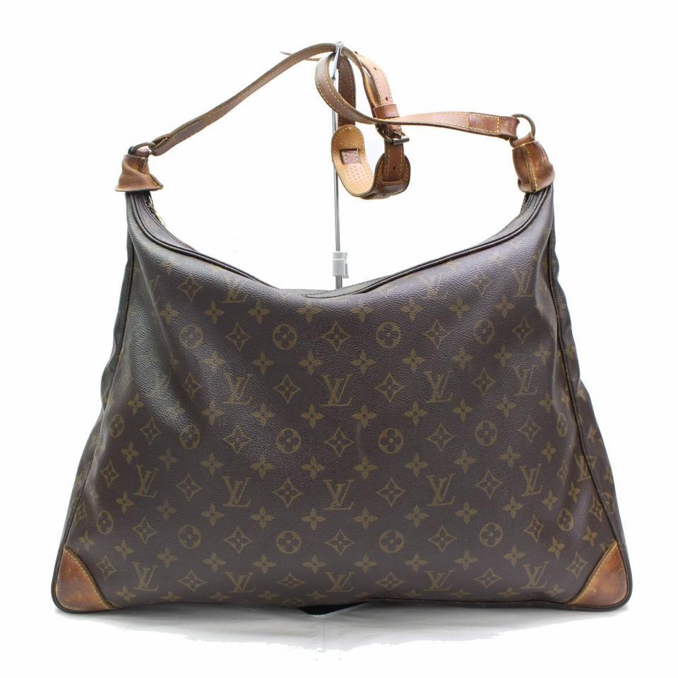 Louis Vuitton Boulogne Monogram 50 Sac Ballad 867432 Brown Canvas Shoulder Bag For Sale 1