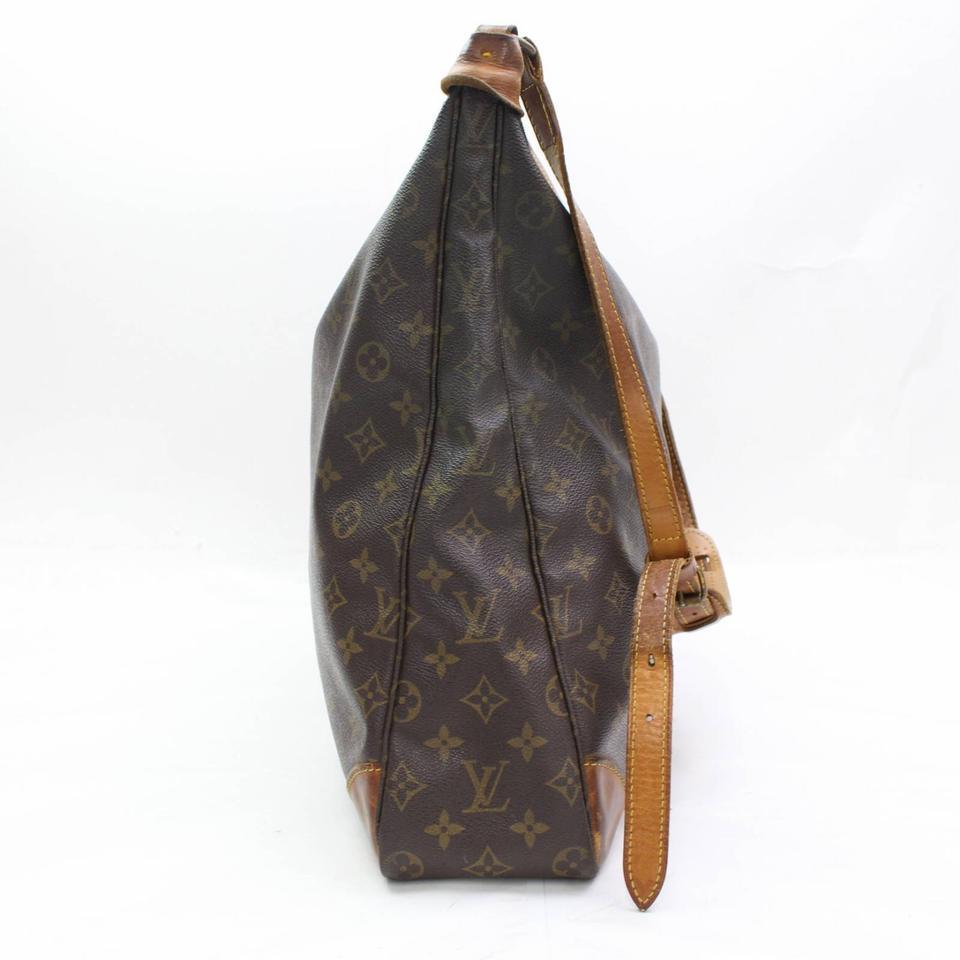 Louis Vuitton Boulogne Monogram 50 Sac Ballad 867432 Brown Canvas Shoulder Bag For Sale 3