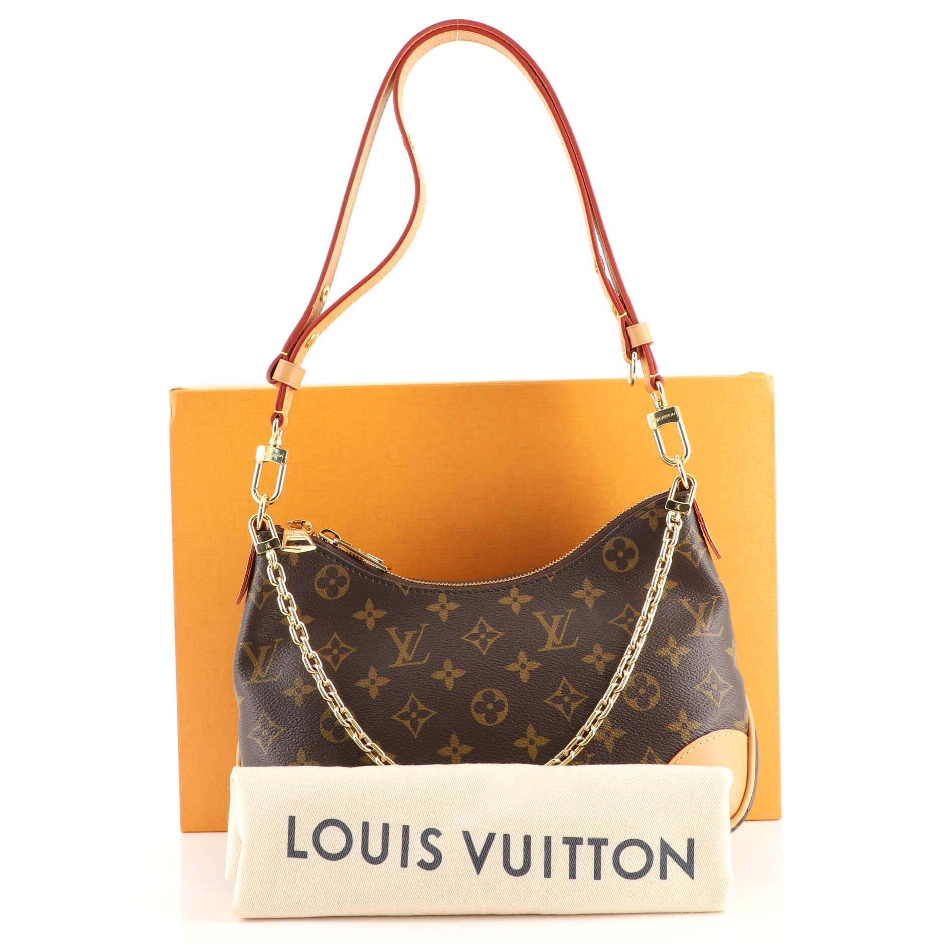 Louis Vuitton Boulogne Natural Beige in Coated Canvas with Gold-tone - US