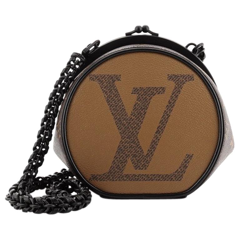 Louis Vuitton Boursicot Boite Chapeau Bag Limited Edition Reverse Monogram Giant