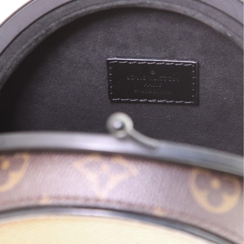 Brown Louis Vuitton Boursicot Boite Chapeau Bag Reverse Monogram Giant