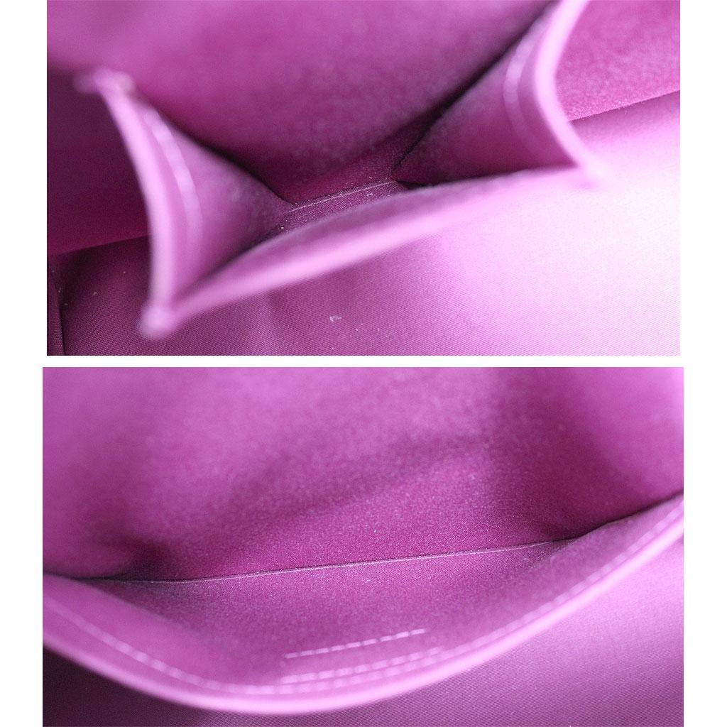 Louis Vuitton Bowling Montaigne GM Purple Epi Leather Handbag For Sale 2