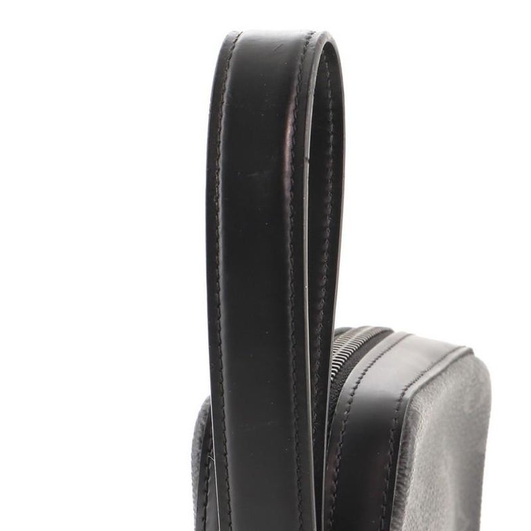 Louis Vuitton Monogram Eclipse Clutch Box Crossbody Bag in Black Leather  ref.715773 - Joli Closet