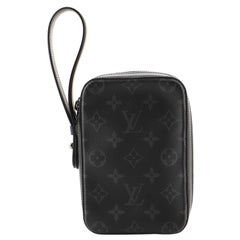 Louis Vuitton Box Clutch Monogram Eclipse Canvas