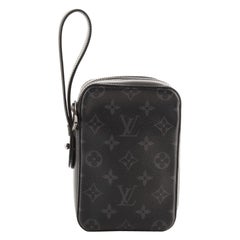 Louis Vuitton Box Clutch Monogram Eclipse Canvas