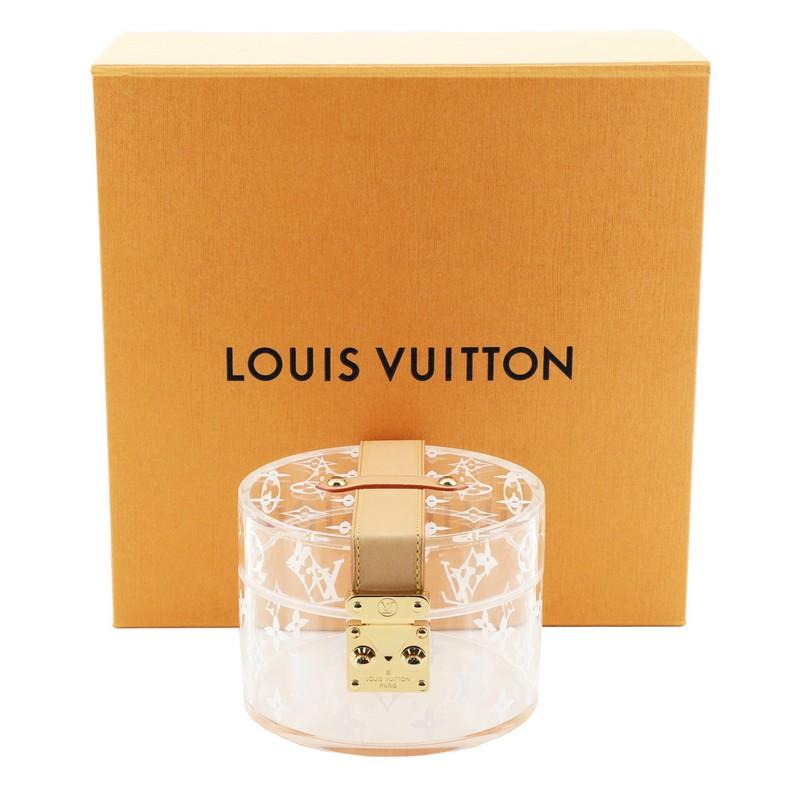 Louis Vuitton Acrylic Monogram Box Scott at 1stDibs