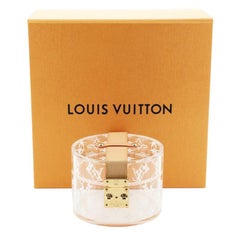 Louis Vuitton Box Scott Monogram Plexiglass