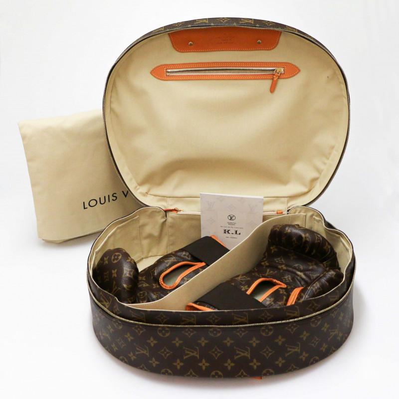 LOUIS VUITTON Boxing Gloves And Sports Bag, Monogram By Karl Lagerfeld For Sale 7